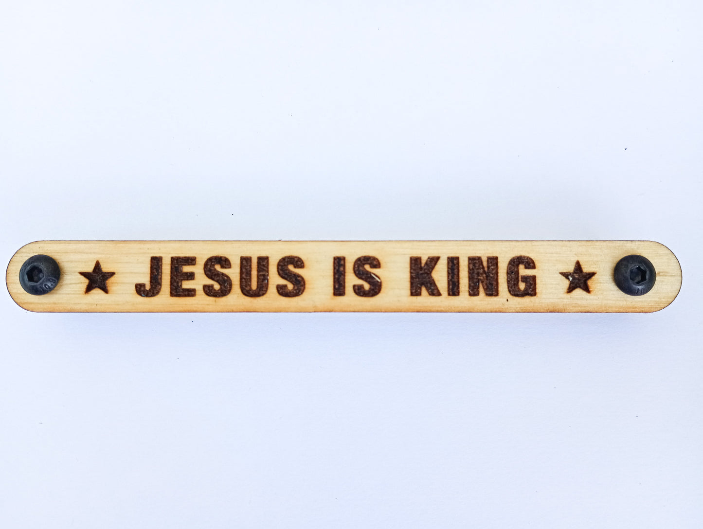 Jesus is King M-LOK Tag